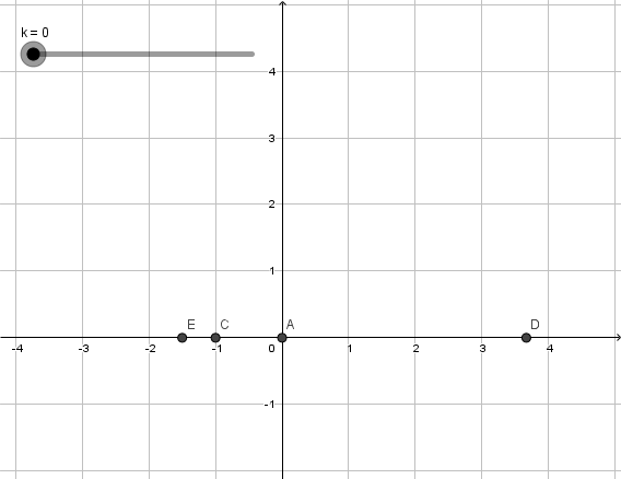 Animated visual prompt for Dots in Motion (Linear), 1.1a.